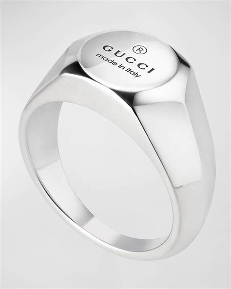 engagement ring gucci|gucci trademark ring in gold.